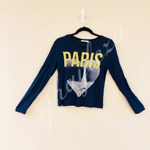 OBSESSIVE LOVE: Long-Sleeve Graphic Top